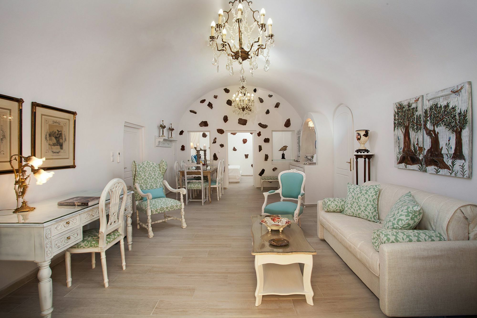 Olive Cave Houses Fira  Extérieur photo